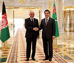 رئیس جمهور:  مناسبات افغانستان و ترکمنستان برادرانه و تاریخی است